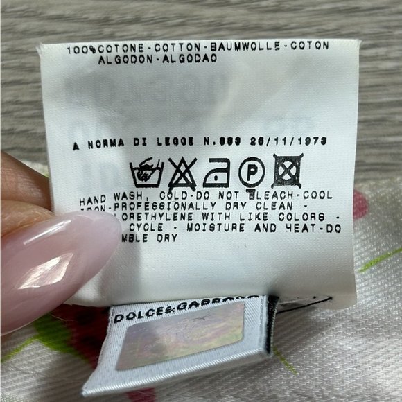 D&G Floral Print Knee Length Skirt - Picture 9 of 14